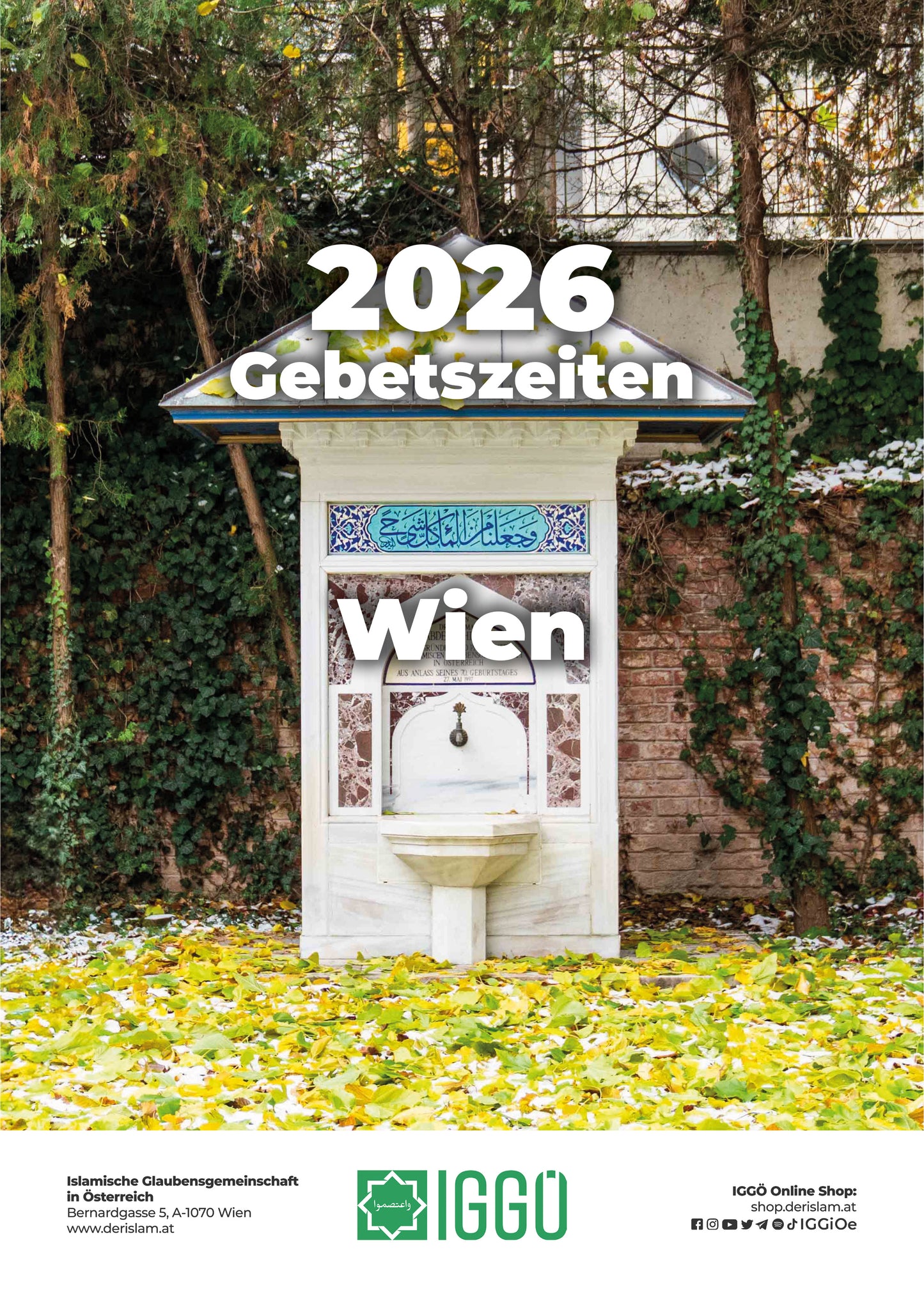 Gebetskalender 2026 - Wien (A4)
